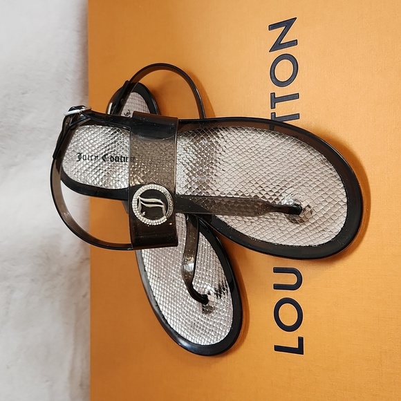 NWOT Juicy Couture Jelly Sandals - Picture 5 of 12